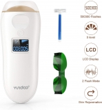 Notre test de l’Epilateur lumière pulsée YUNDOO